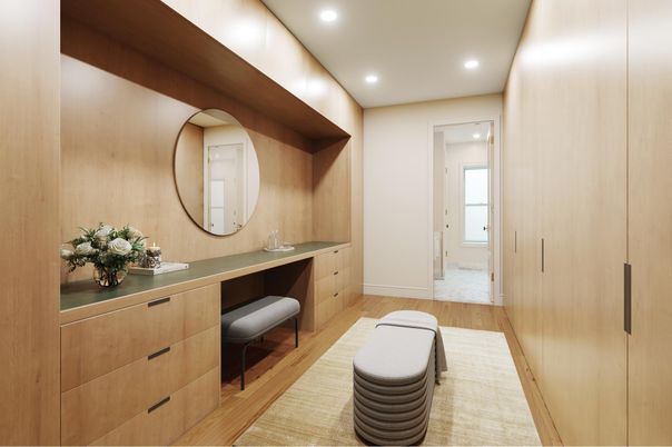 Interior, Recessed Lighting, Wood Texture Flooring