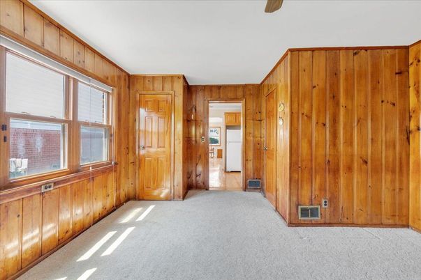 Empty room, Interior, Wooden Walls