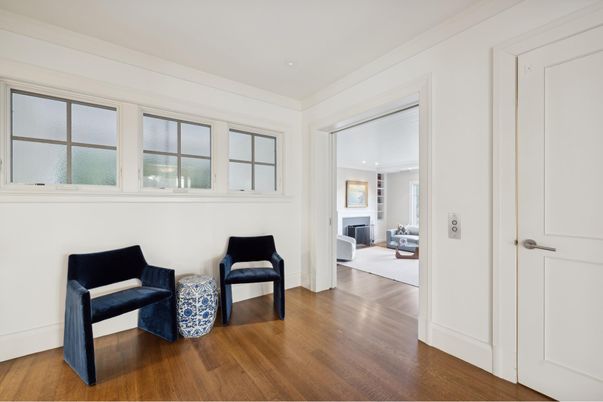 Fireplace, Interior, Recessed Lighting, Wood Texture Flooring