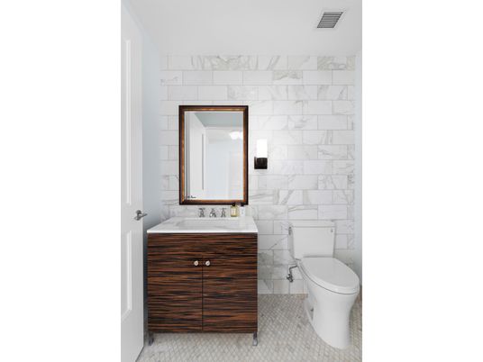 Bathroom, Interior, Marble Walls