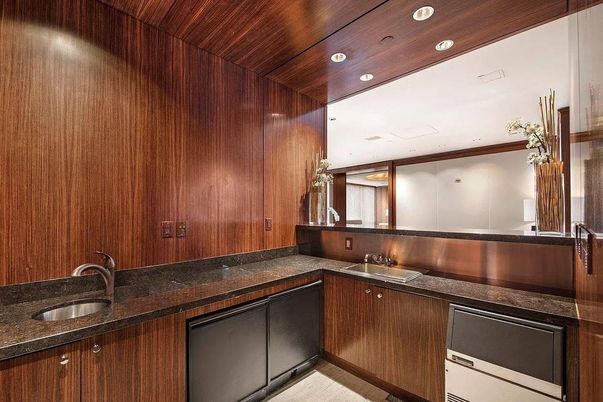 Interior, Kitchen, Recessed Lighting, Wooden Ceilings