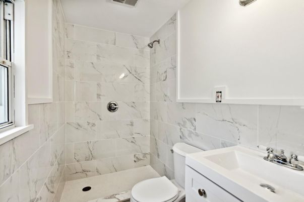 Bathroom, Interior, Marble Walls