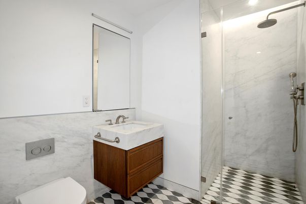 Bathroom, Interior, Marble Walls