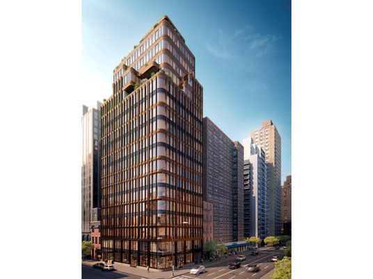 Exterior, Facade, Highrise