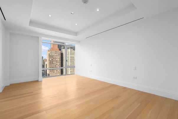 Empty room, Interior, Recessed Lighting, Wine Storage, Wood Texture Flooring