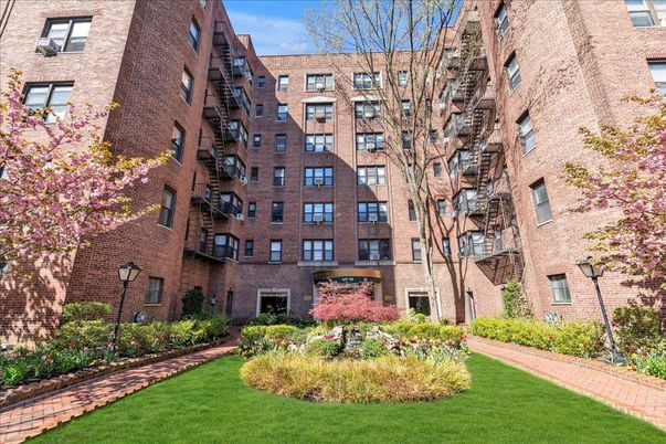 Exterior, Facade, Brick Facade, Condo Building