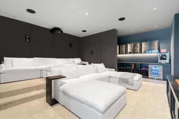 Interior, Recessed Lighting, Theatre Room