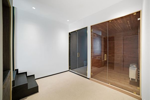 Interior, Recessed Lighting, Sauna Room