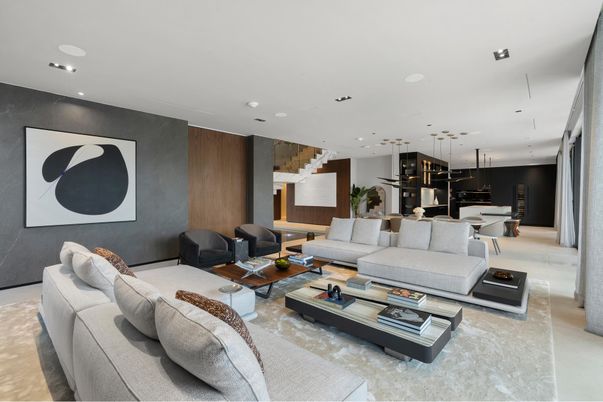 Dining room, Interior, Kitchen, Living room, Pendant Lights, Recessed Lighting