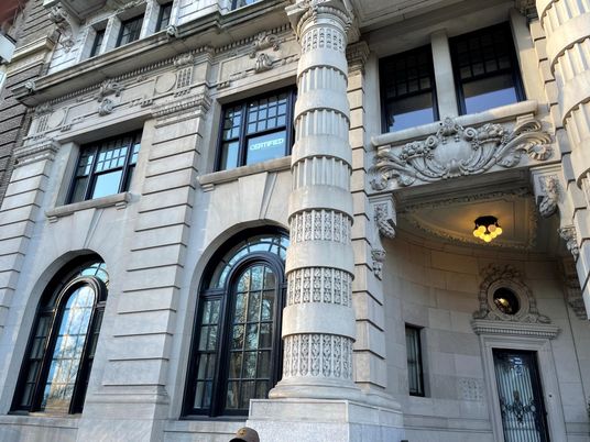 Exterior, Facade, Brownstone