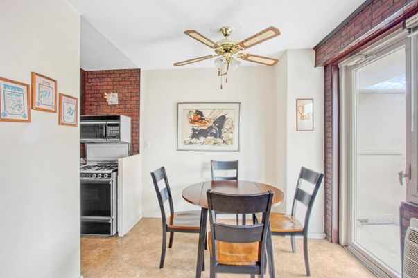 Dining room, Fireplace, Interior, Stone Walls