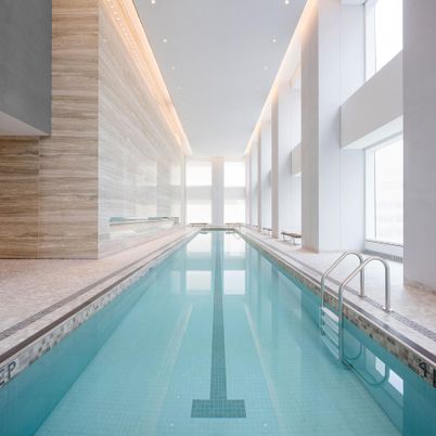 Interior, Pool, Recessed Lighting