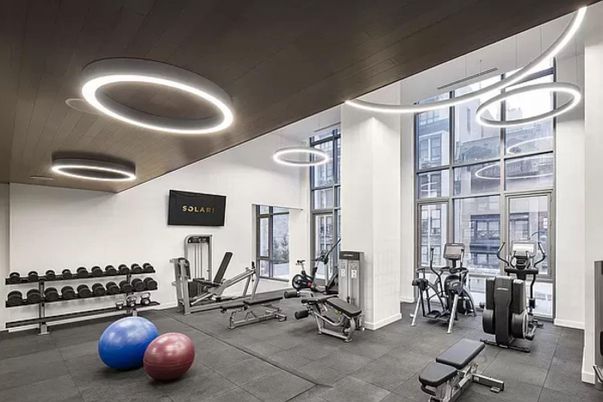 Fitness Equipment, Gym, Interior