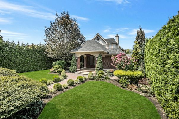 Backyard, Exterior, Facade, Brick Facade, Queen Anne Victorian