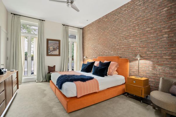 Bedroom, Interior, Stone Walls