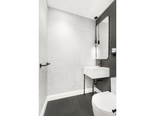 Bathroom, Interior, Marble Walls