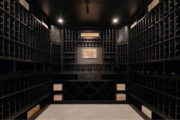 Interior, Recessed Lighting, Wine Storage