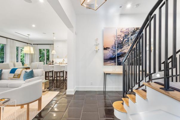 Dining room, Interior, Kitchen, Living room, Pendant Lights, Recessed Lighting