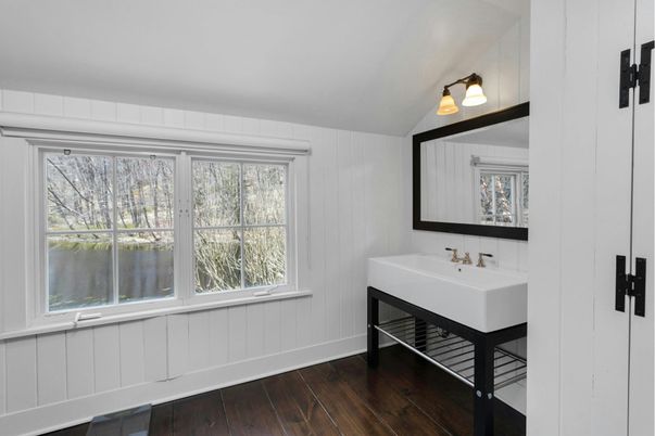Bathroom, Interior, Wood Texture Flooring