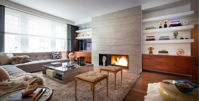 Fireplace, Interior, Living room, Wood Texture Flooring