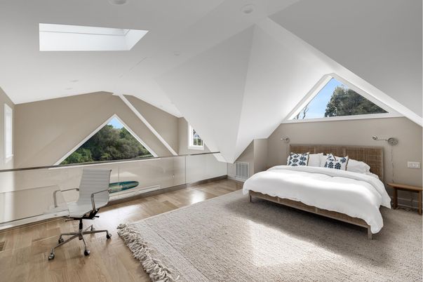 Bedroom, Home Office, Interior, Wood Texture Flooring