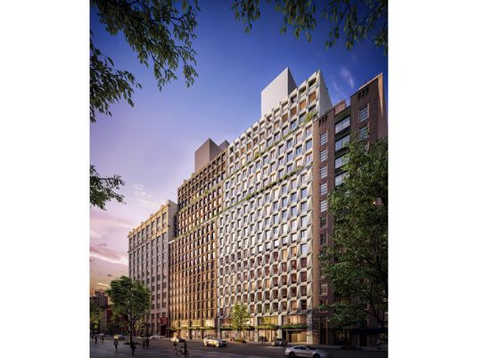 Exterior, Facade, Highrise