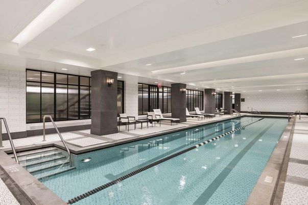 Interior, Pool, Recessed Lighting