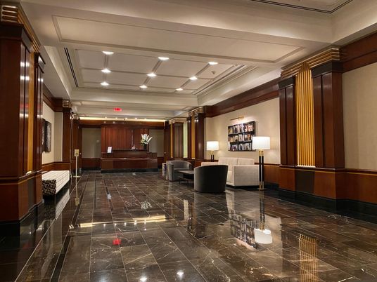 Interior, Marble, Recessed Lighting