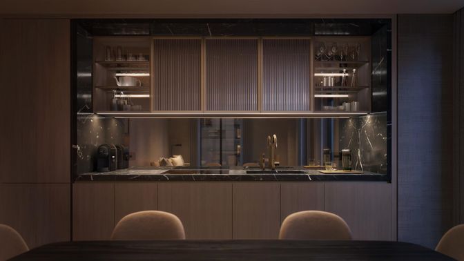 Interior, Kitchen