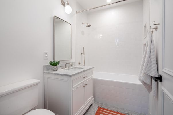 Bathroom, Interior, Recessed Lighting
