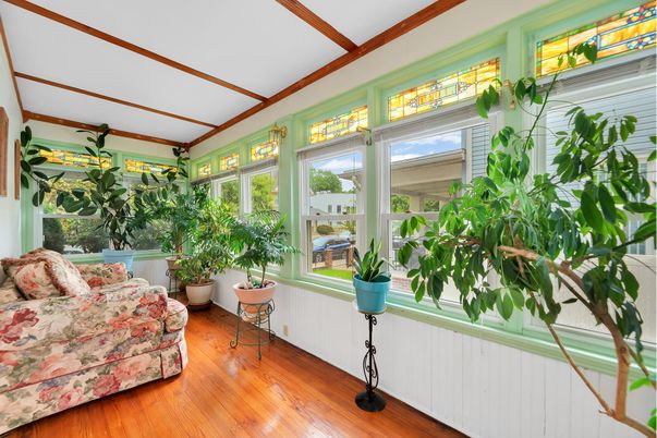 Interior, Sun Room, Wood Texture Flooring