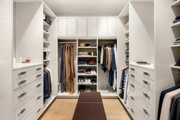 Interior, Walk-in Closets, Wood Texture Flooring