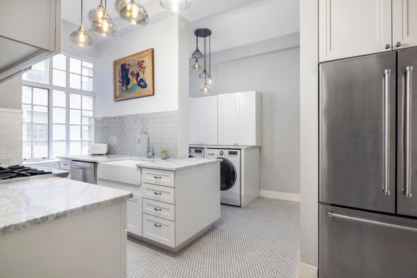 Interior, Kitchen, Pendant Lights, Washer