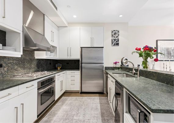 Interior, Kitchen, Recessed Lighting, Stainless Steel Appliances