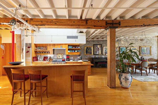 Interior, Wooden Beams, Wood Texture Flooring