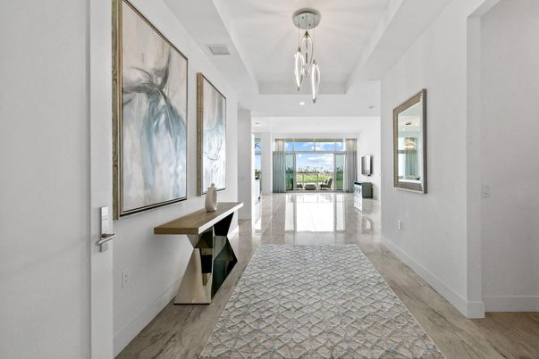 Interior, Pendant Lights, Wood Texture Flooring