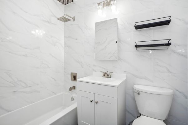 Bathroom, Interior, Marble Walls