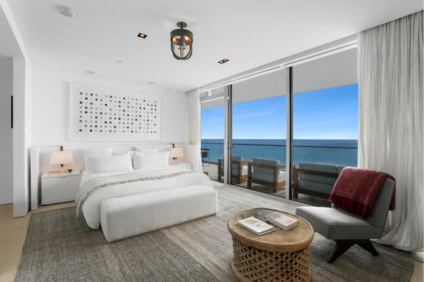 Bedroom, Interior, Recessed Lighting, Water
