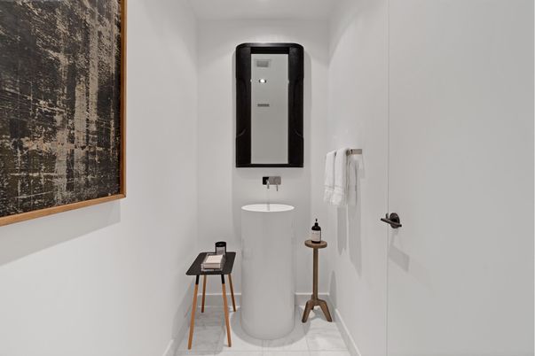 Bathroom, Interior, Recessed Lighting