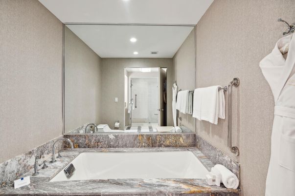 Bathroom, Interior, Recessed Lighting