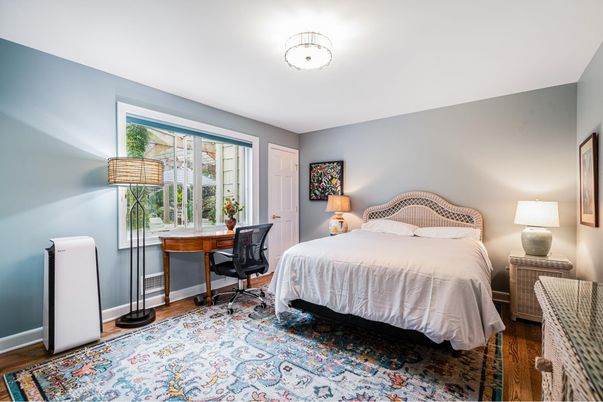 Bedroom, Home Office, Interior, Wood Texture Flooring