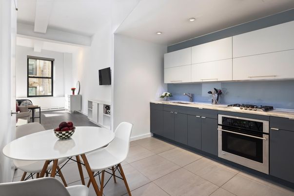 Dining room, Interior, Kitchen, Recessed Lighting