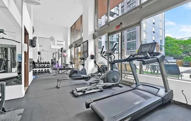 Fitness Equipment, Gym, Interior
