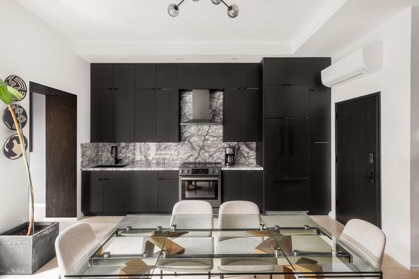 Dining room, Interior, Kitchen