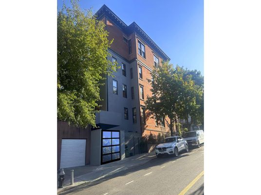 Attached, Exterior, Facade, Modern