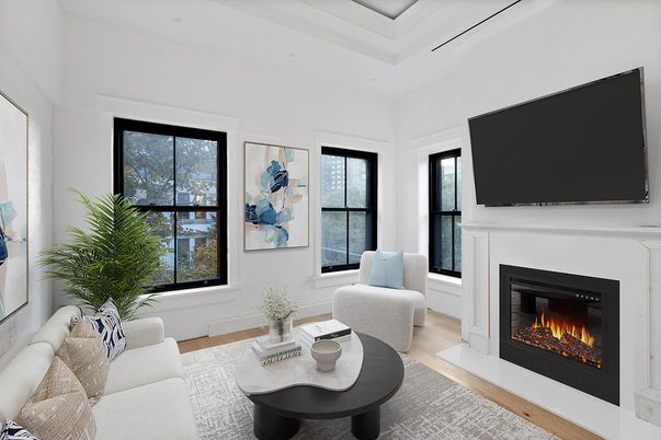 Fireplace, Interior, Living room, Wood Texture Flooring