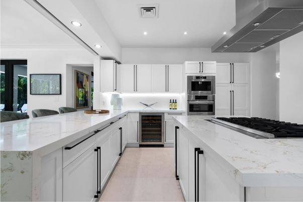 Interior, Kitchen, Recessed Lighting, Stainless Steel Appliances