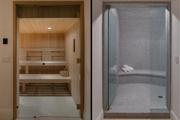 Interior, Recessed Lighting, Sauna Room