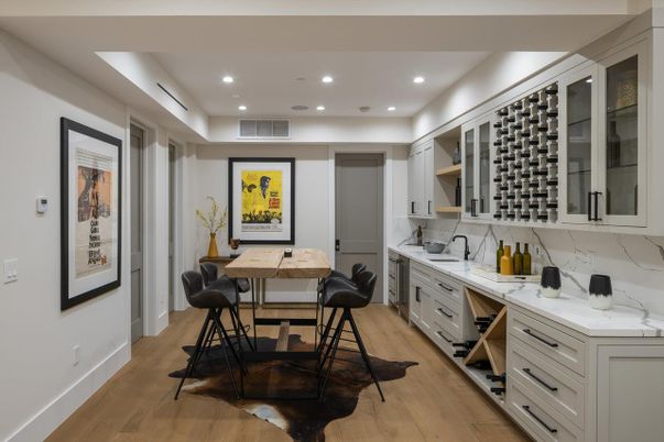 Interior, Recessed Lighting, Wood Texture Flooring