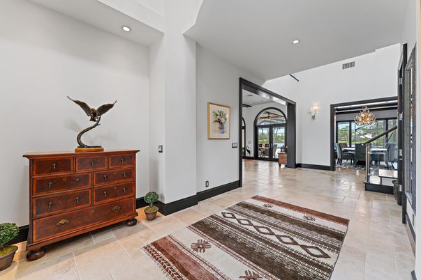 Chandelier, Dining room, Interior, Recessed Lighting